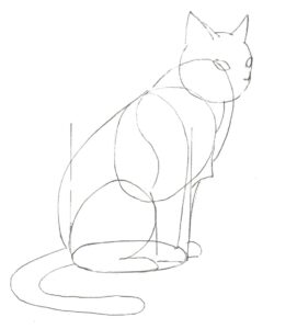 猫の書き方 簡単な描き方 パステルの塗り方 使い方も紹介 パステル画を描く全ての人のための情報共有